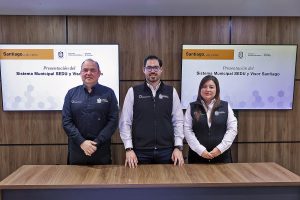 David de la Peña presenta Visor Santiago y Sistema Municipal SEDU para agilizar trámites ciudadanos