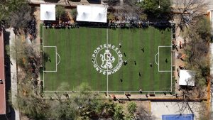 Inauguran la cancha 450 rumbo al Mundial 2026 en secundaria de Guadalupe