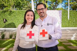 Inician colecta anual de la Cruz Roja Mexicana en Santiago