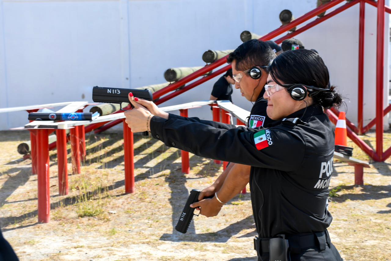 Otorgan tecnología de punta y capacitación internacional a policía de Monterrey rumbo al Mundial